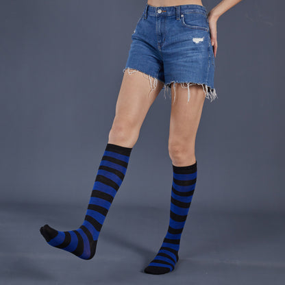 Three Bar Stripe Medium Tube Stocking - Quaworth