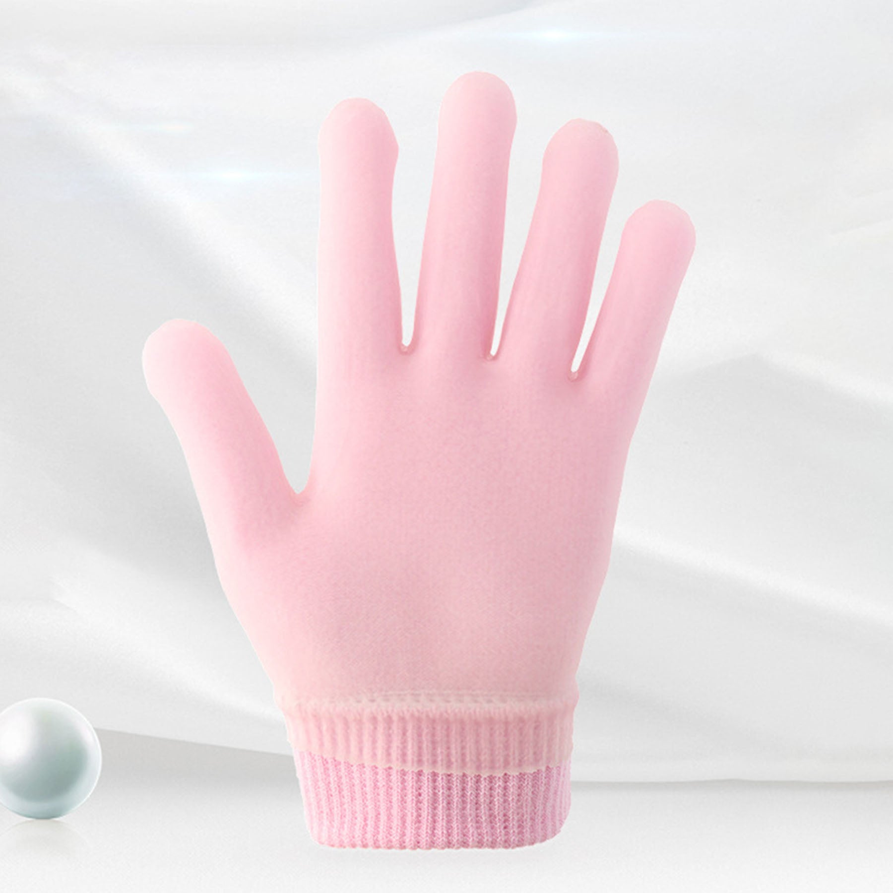 Essential Oil Infused Gel Moisturizing Spa Cotton Wrist Gloves (Pack of 2) - Quaworth