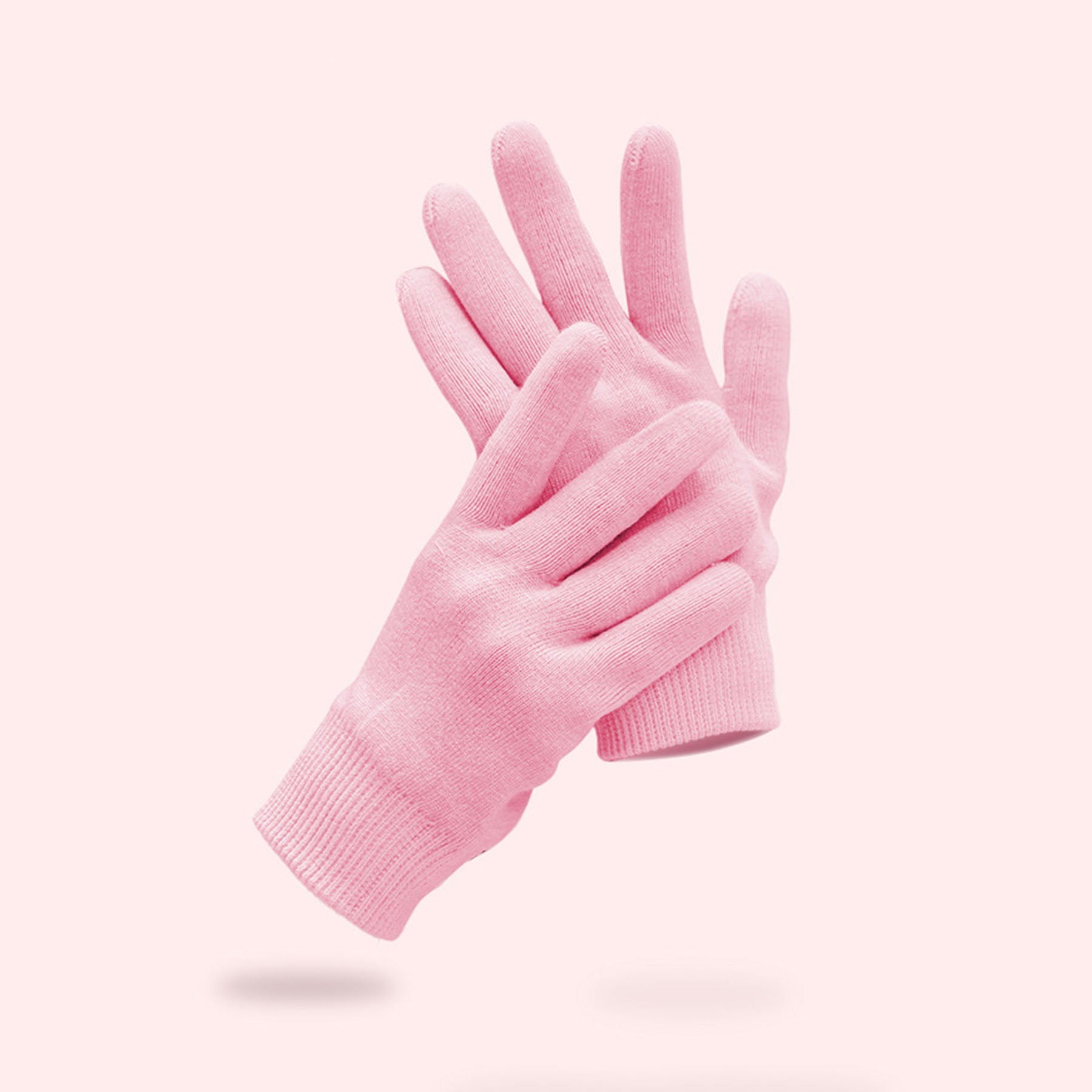 Essential Oil Infused Gel Moisturizing Spa Cotton Wrist Gloves (Pack of 2) - Quaworth