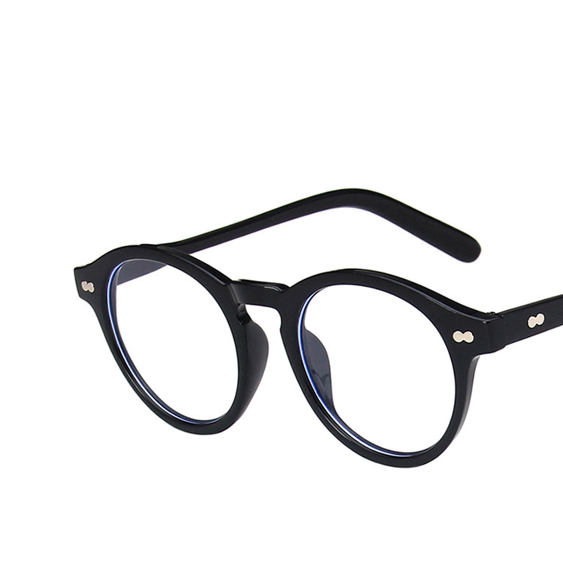Round Full Thick Frame Sunglasses - Quaworth