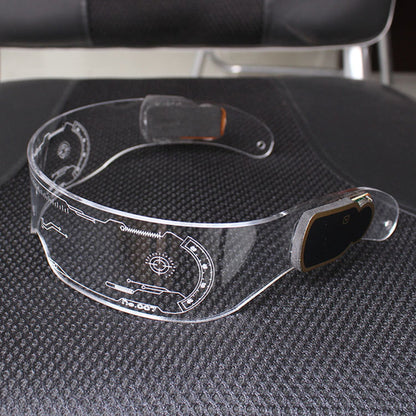 LED Light Party Visor Glasses - Quaworth