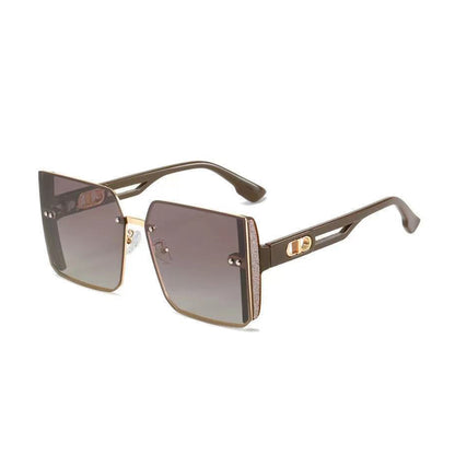 Square Frame Polarized Sunglasses - Quaworth
