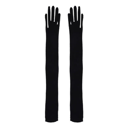 Seamless Sheer Opera Gloves - Quaworth