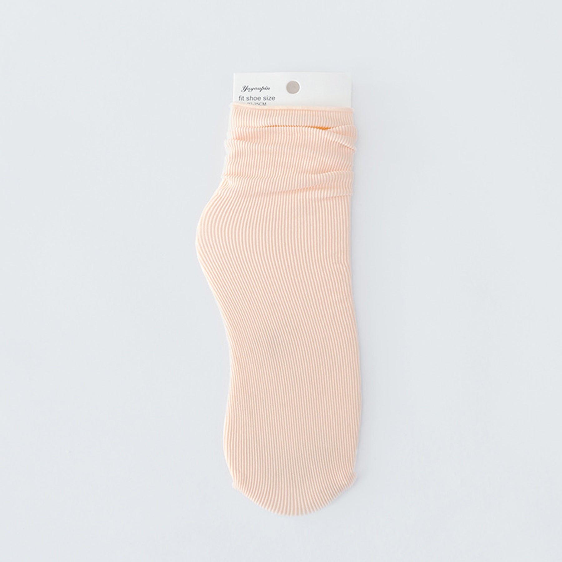 Solid Color Loose Crew Socks - Quaworth