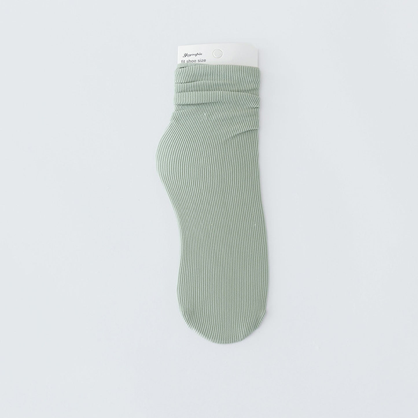 Solid Color Loose Crew Socks - Quaworth