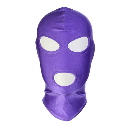 Spandex Solid Color Hood Mask - Quaworth